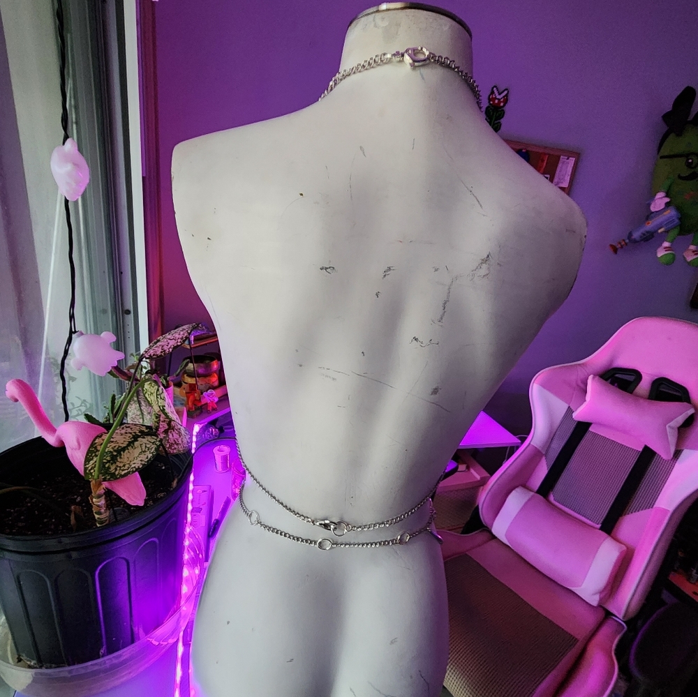 Chain bikini cover + belt chain - Picture 4 of 4